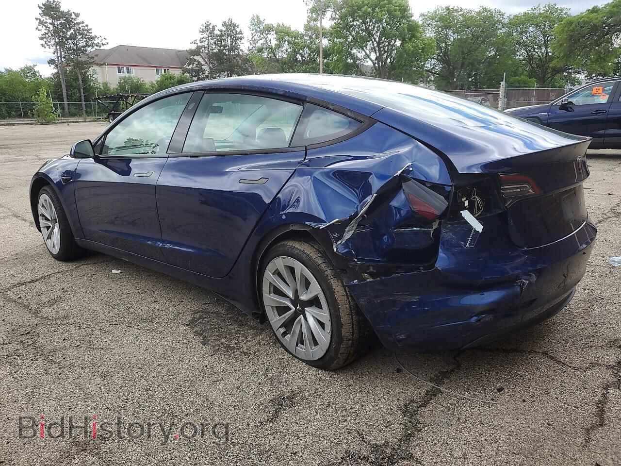 2022 TESLA MODEL 3 - VIN: 5YJ3E1EA0NF371576 - Photo 2