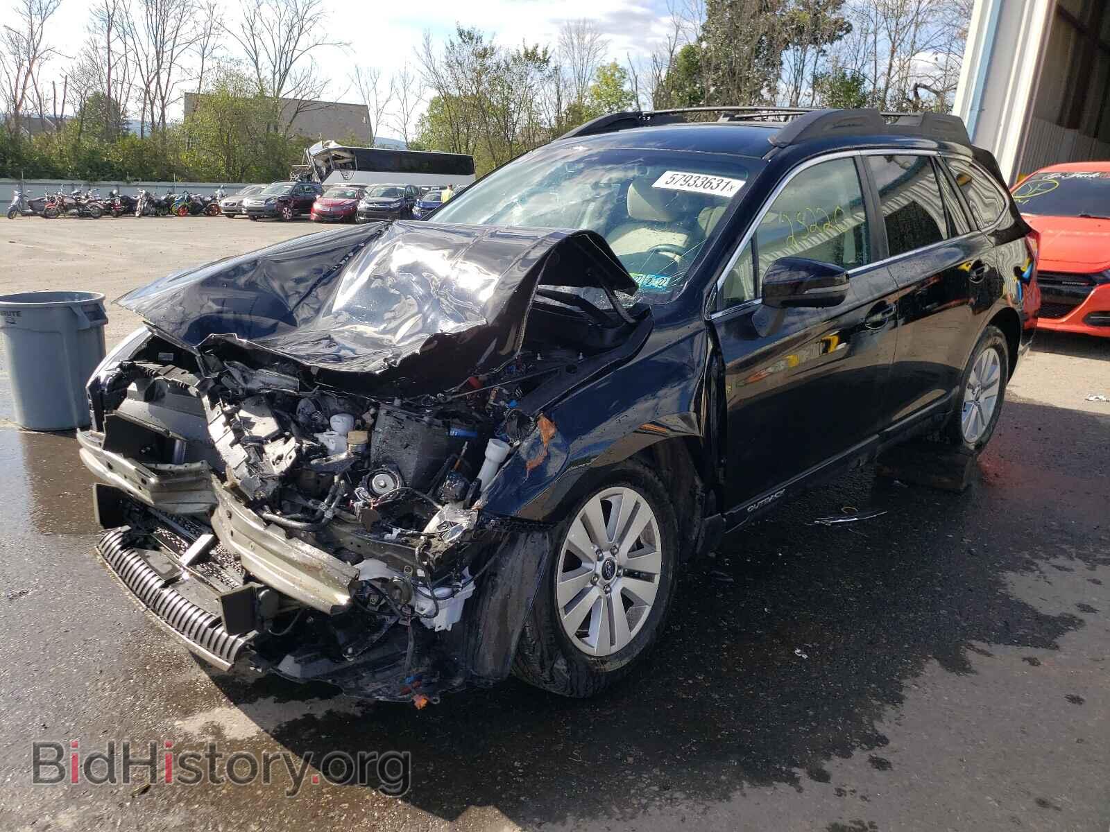 2019 SUBARU OUTBACK - VIN: 4S4BSAFC2K3342427 - Фото 2