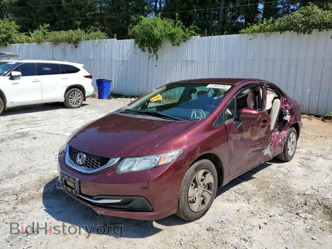 2015 HONDA CIVIC - VIN: 19XFB2F54FE282629 - Фото 2