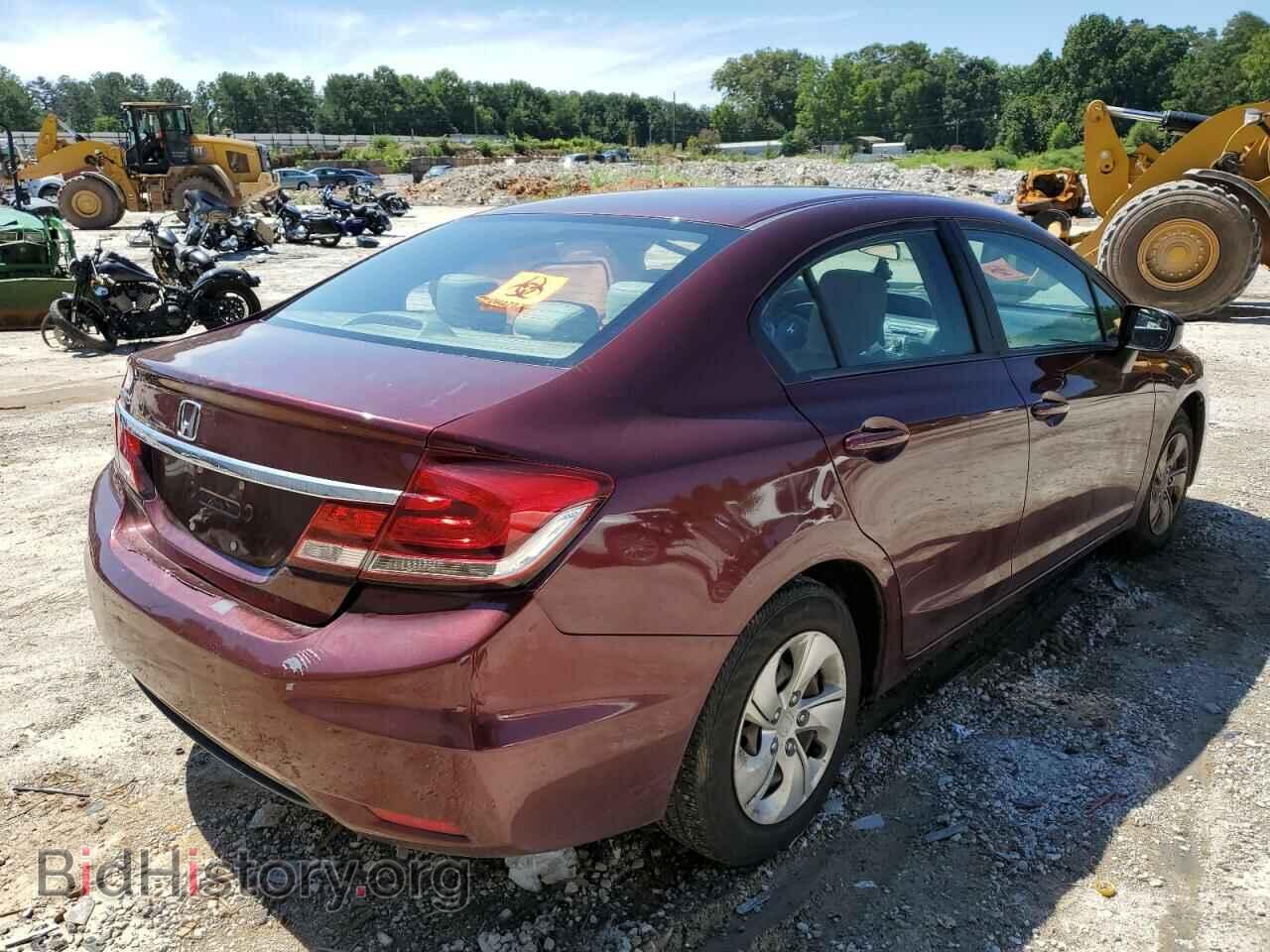 2015 HONDA CIVIC - VIN: 19XFB2F54FE282629 - Фото 4