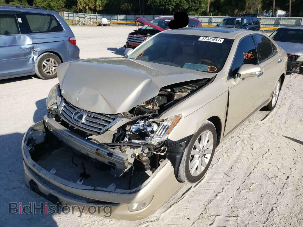 2011 LEXUS ES350 - VIN: JTHBK1EG4B2444910 - Фото 2