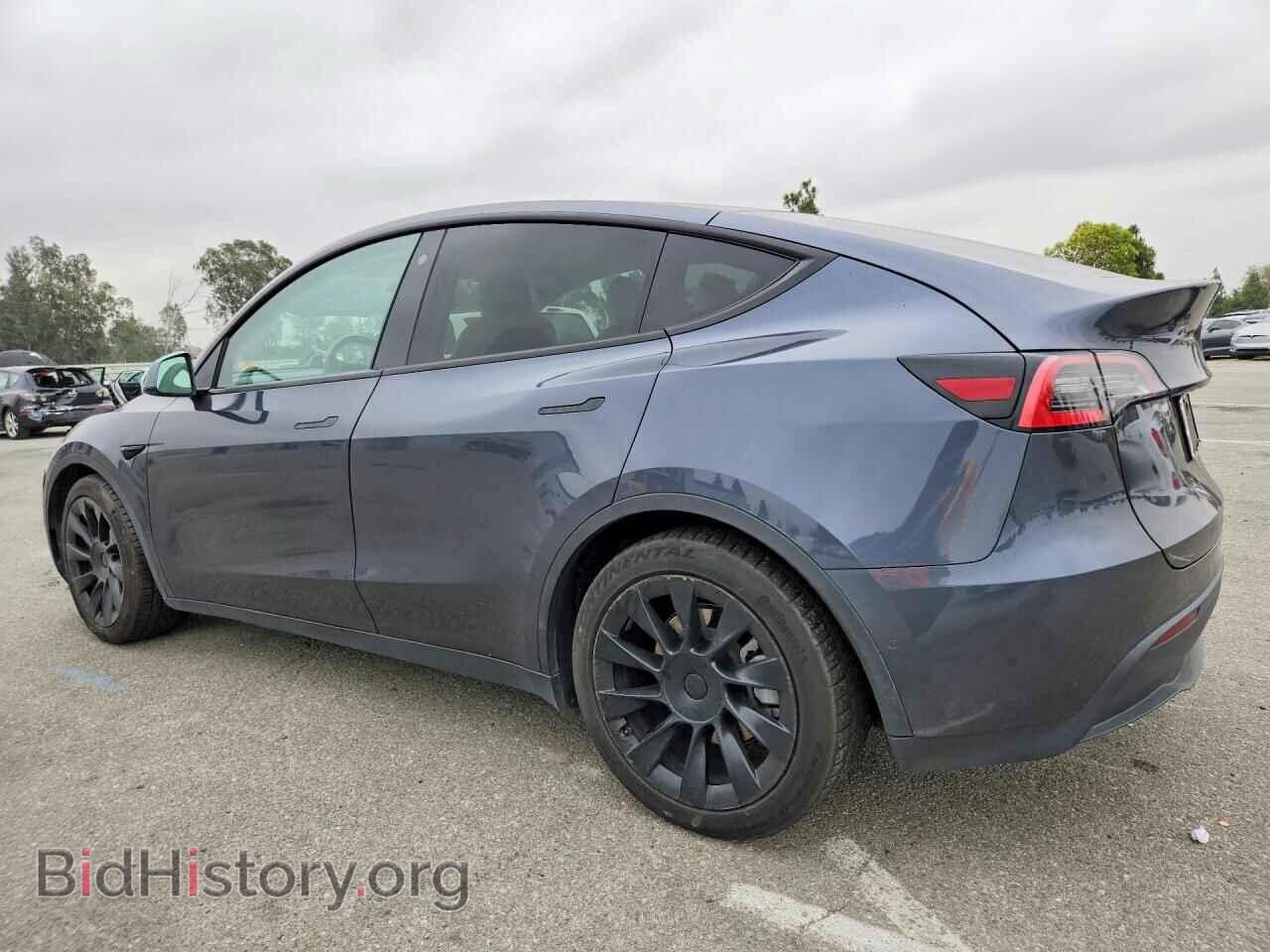 2021 TESLA MODEL Y - VIN: 5YJYGDEE6MF102436 - Фото 2