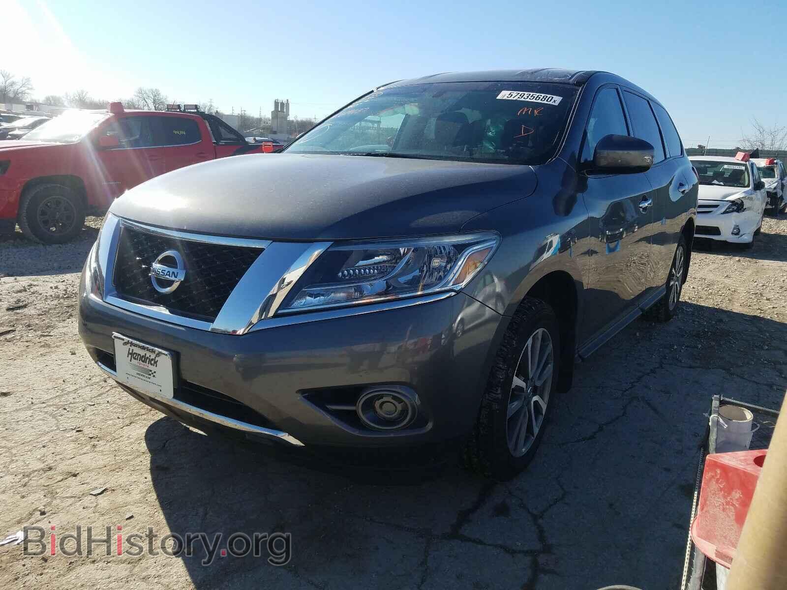 2015 NISSAN PATHFINDER - VIN: 5N1AR2MM0FC619137 - Фото 2