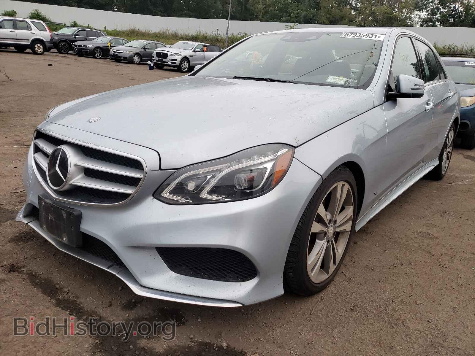 2014 MERCEDES-BENZ E-CLASS - VIN: WDDHF8JB1EA895151 - Фото 2