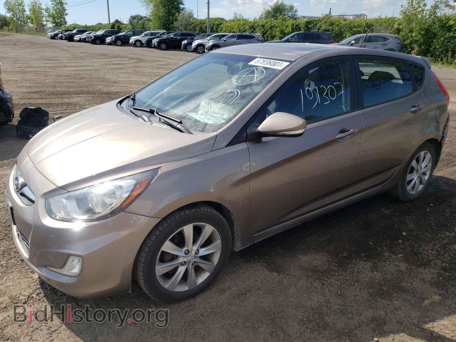 2012 HYUNDAI ACCENT - VIN: KMHCU5AE8CU048413 - Фото 2