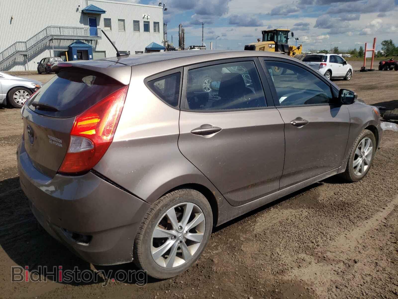 2012 HYUNDAI ACCENT - VIN: KMHCU5AE8CU048413 - Фото 4