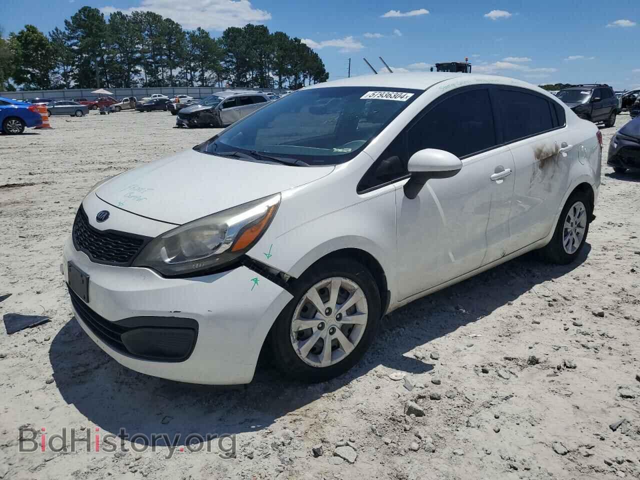 Фотография KNADM4A37D6211914 - KIA RIO 2013