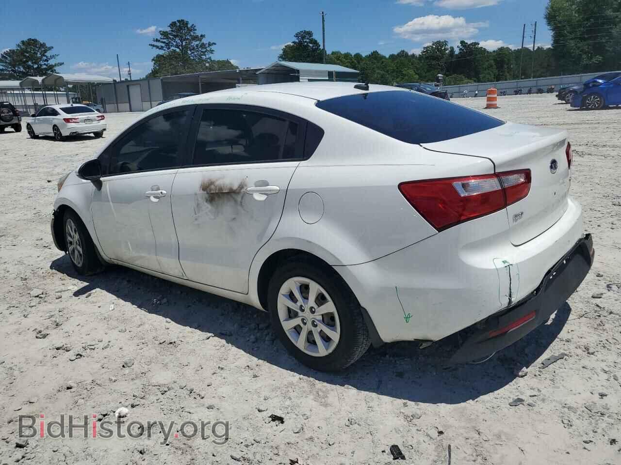 2013 KIA RIO - VIN: KNADM4A37D6211914 - Фото 2