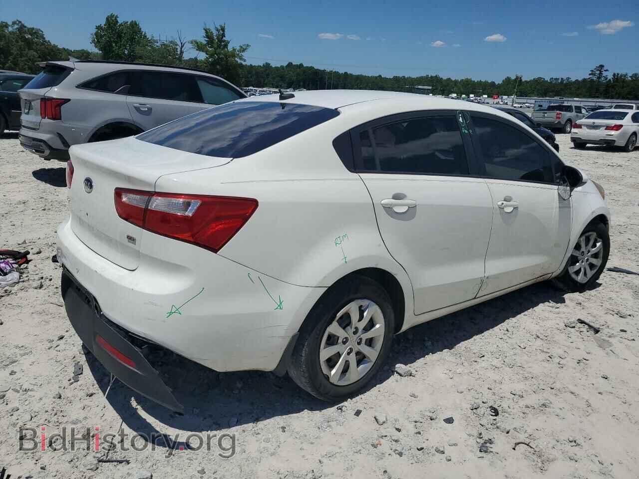 2013 KIA RIO - VIN: KNADM4A37D6211914 - Фото 3
