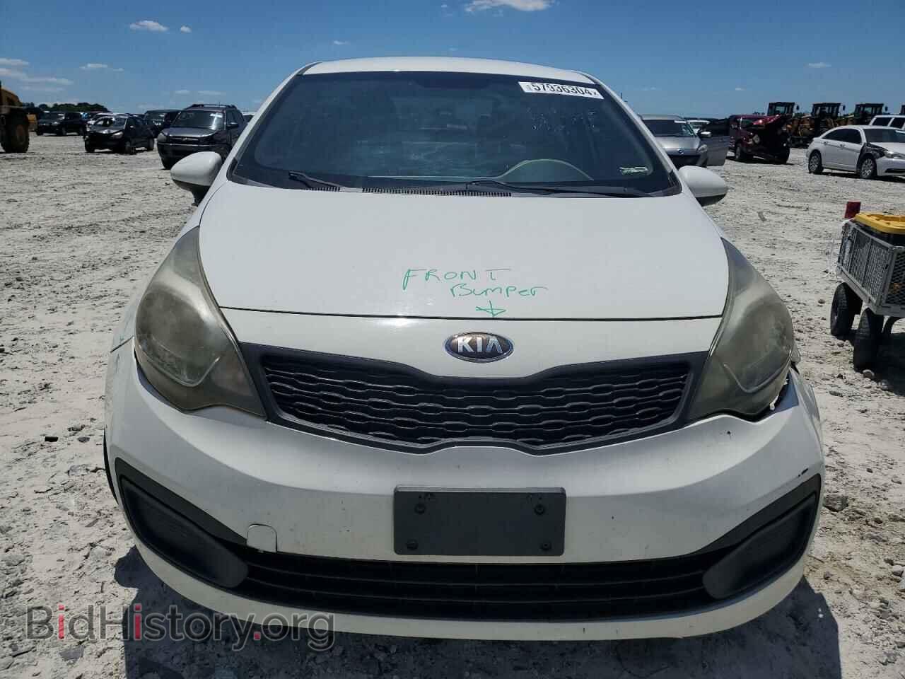 2013 KIA RIO - VIN: KNADM4A37D6211914 - Фото 5