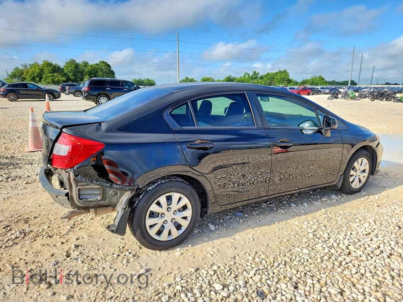 2012 HONDA CIVIC - VIN: 2HGFB2F53CH312995 - Фото 3