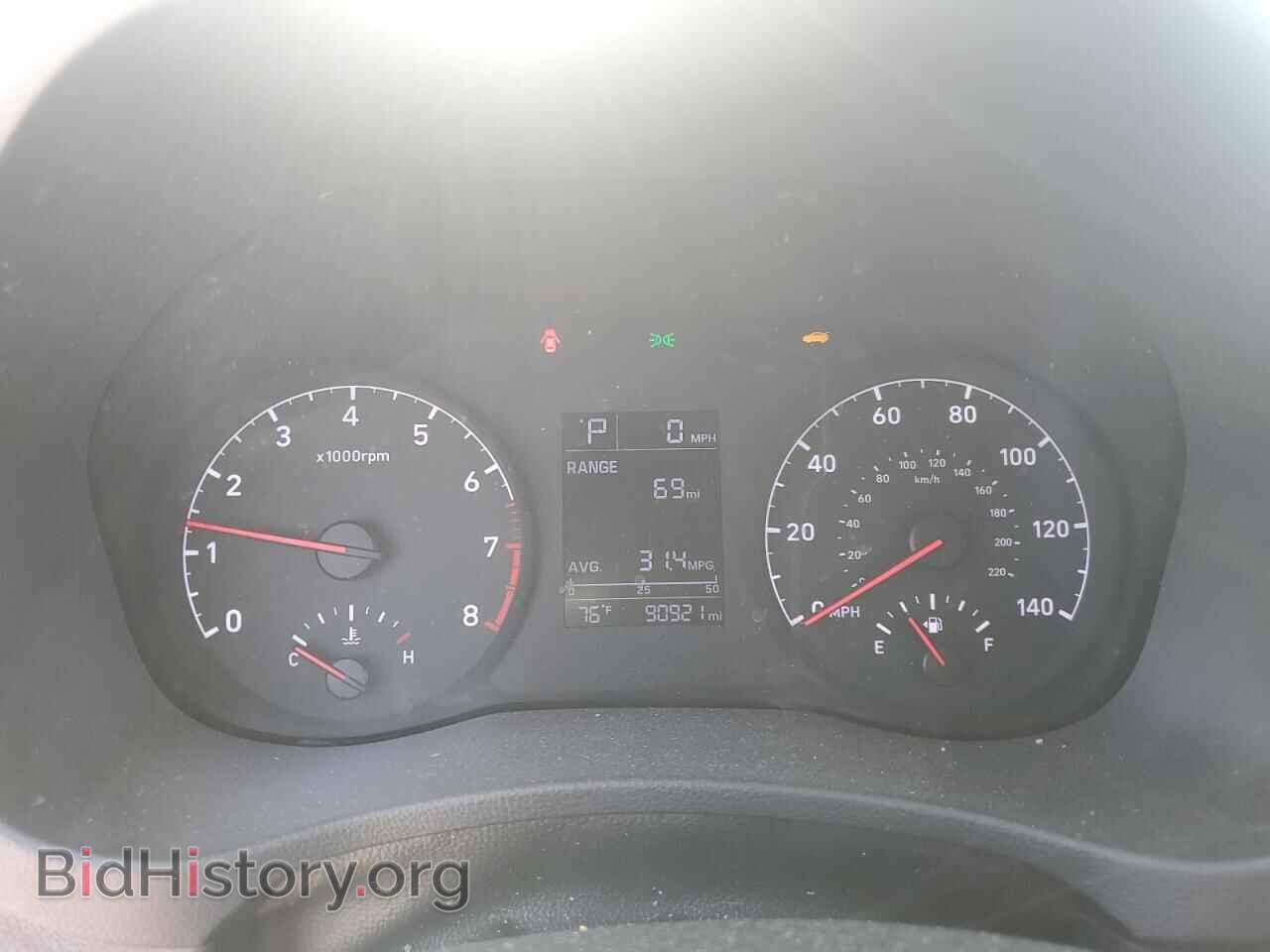 2020 HYUNDAI ACCENT - VIN: 3KPC24A61LE115655 - Фото 9