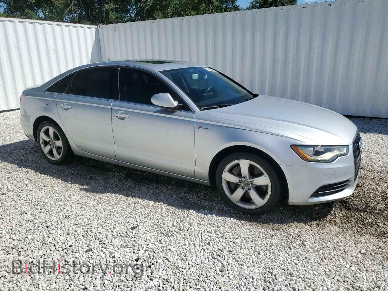 2012 AUDI A6 - VIN: WAUGGAFC0CN136733 - Фото 4