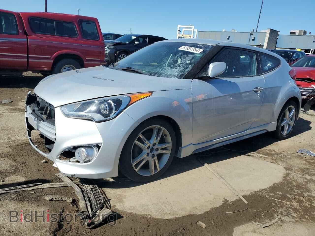 Photo KMHTC6AE8EU184021 - HYUNDAI VELOSTER 2014