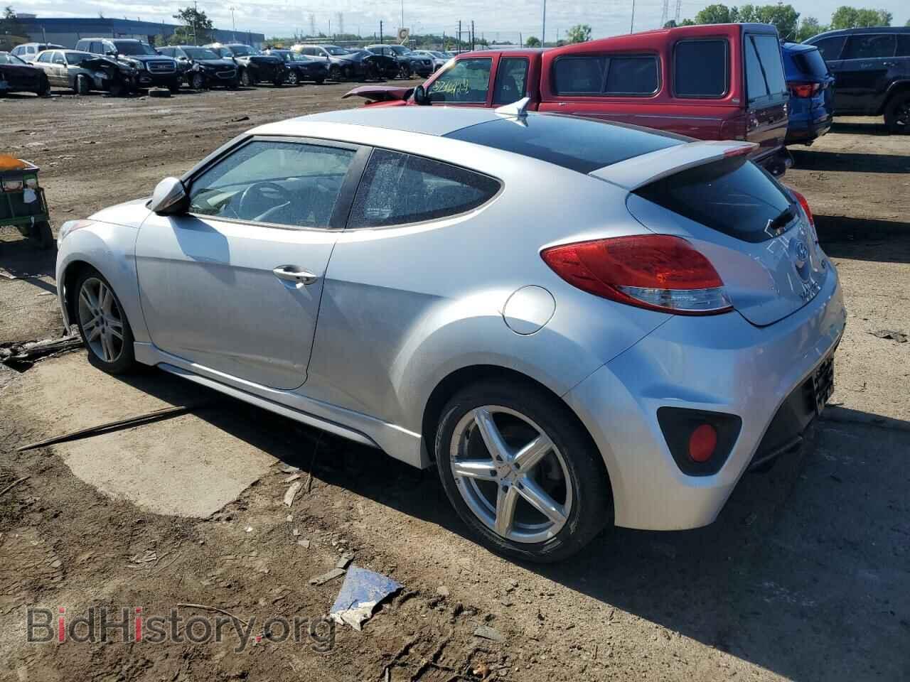 2014 HYUNDAI VELOSTER - VIN: KMHTC6AE8EU184021 - Фото 2