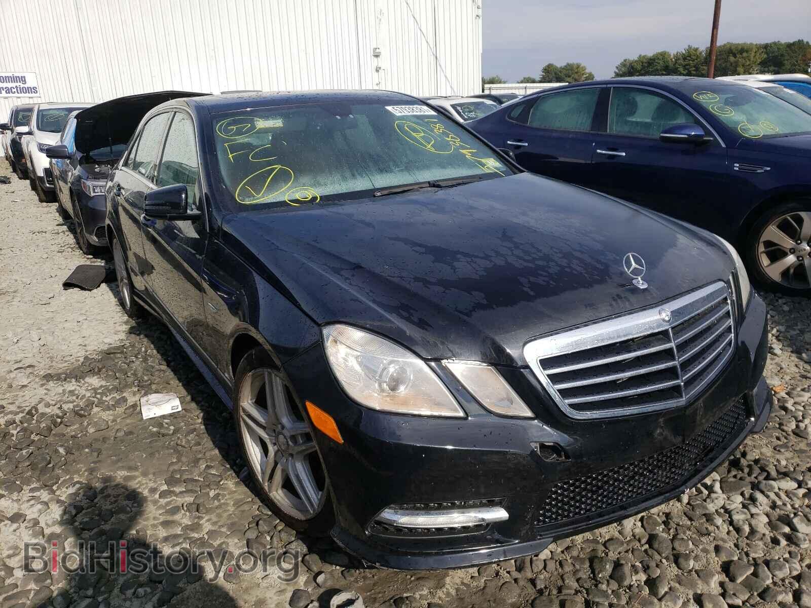 Фотография WDDHF8JB3CA607966 - MERCEDES-BENZ E-CLASS 2012