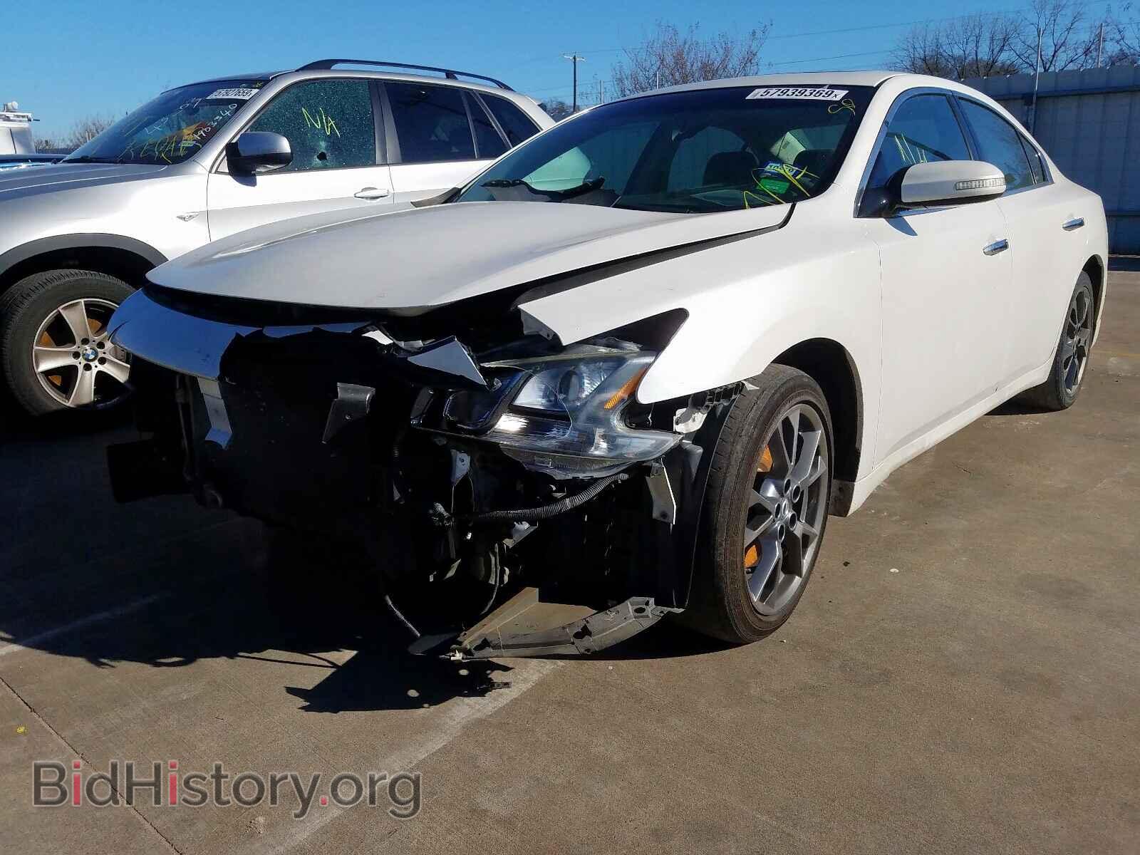 2012 NISSAN MAXIMA S - VIN: 1N4AA5AP4CC869770 - Фото 2