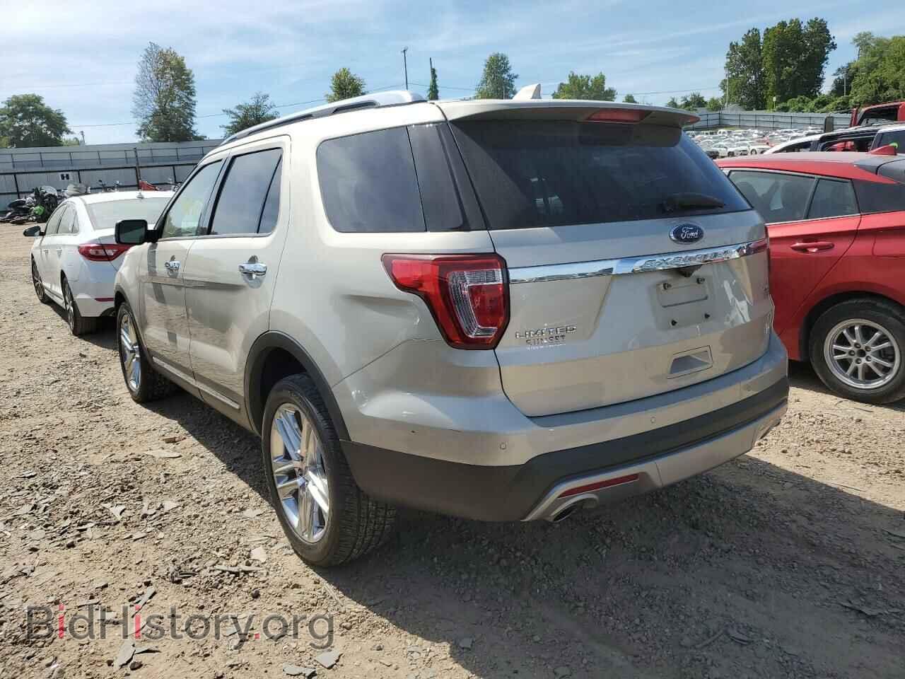 2017 FORD EXPLORER - VIN: 1FM5K8F85HGD54283 - Фото 3