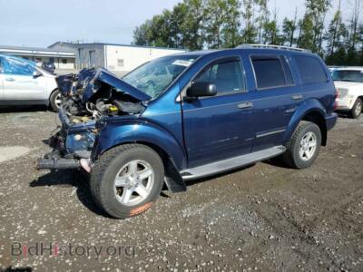 2006 Dodge DURANGO Limited, blue — VIN 1D8HB58276F112091, Copart