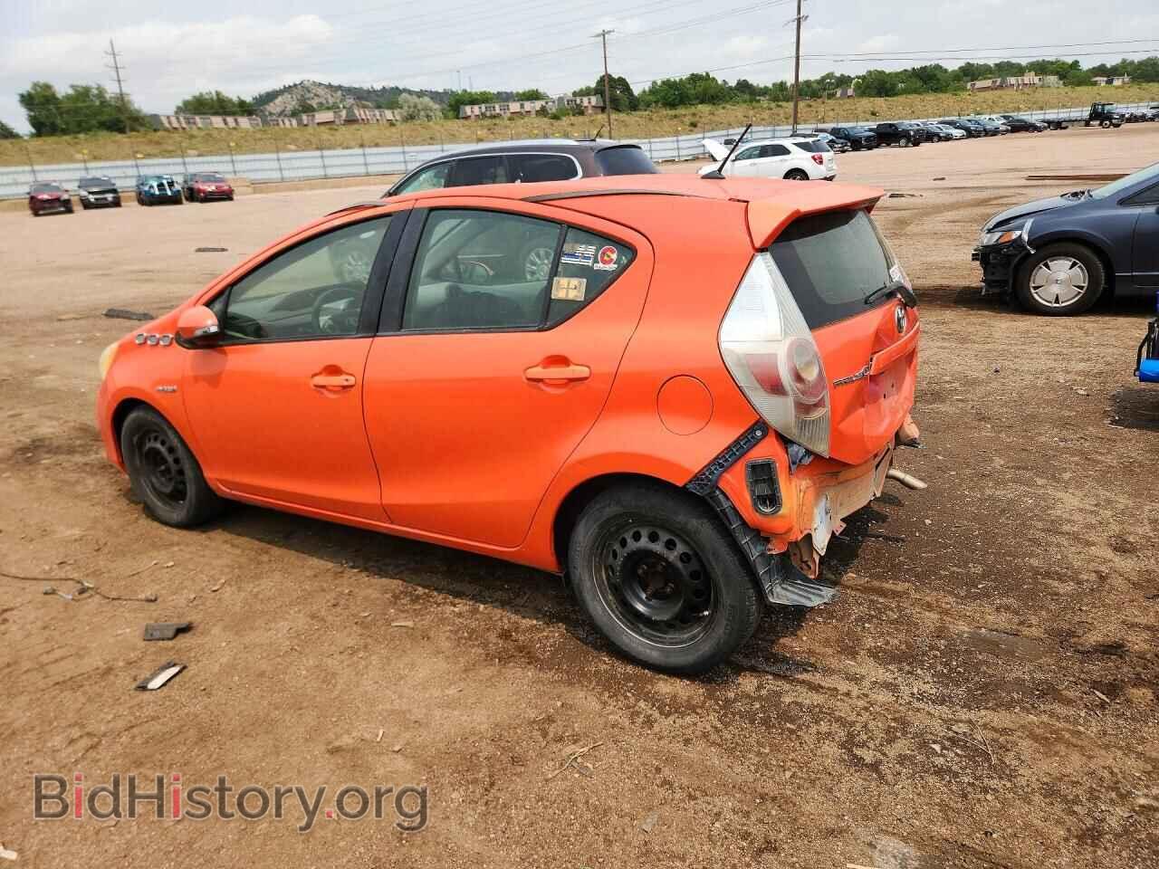 2012 TOYOTA PRIUS - VIN: JTDKDTB37C1029418 - Фото 2