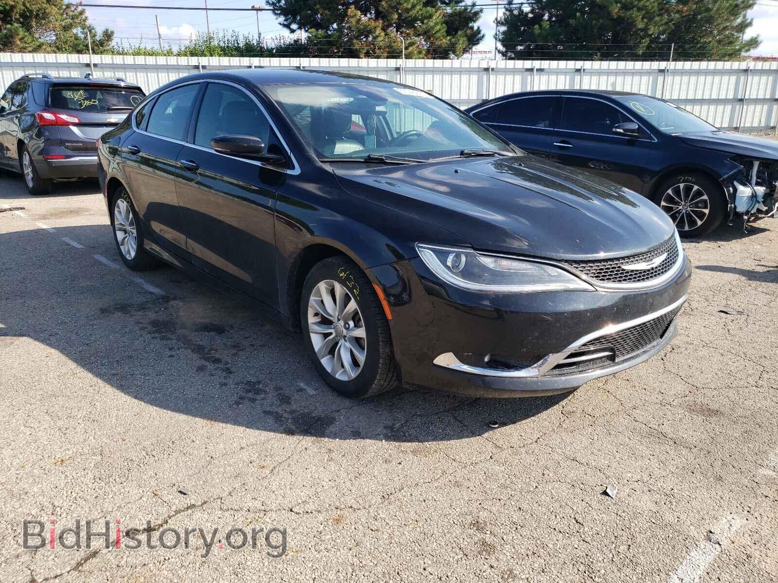 Фотография 1C3CCCCB1FN544302 - CHRYSLER 200 2015