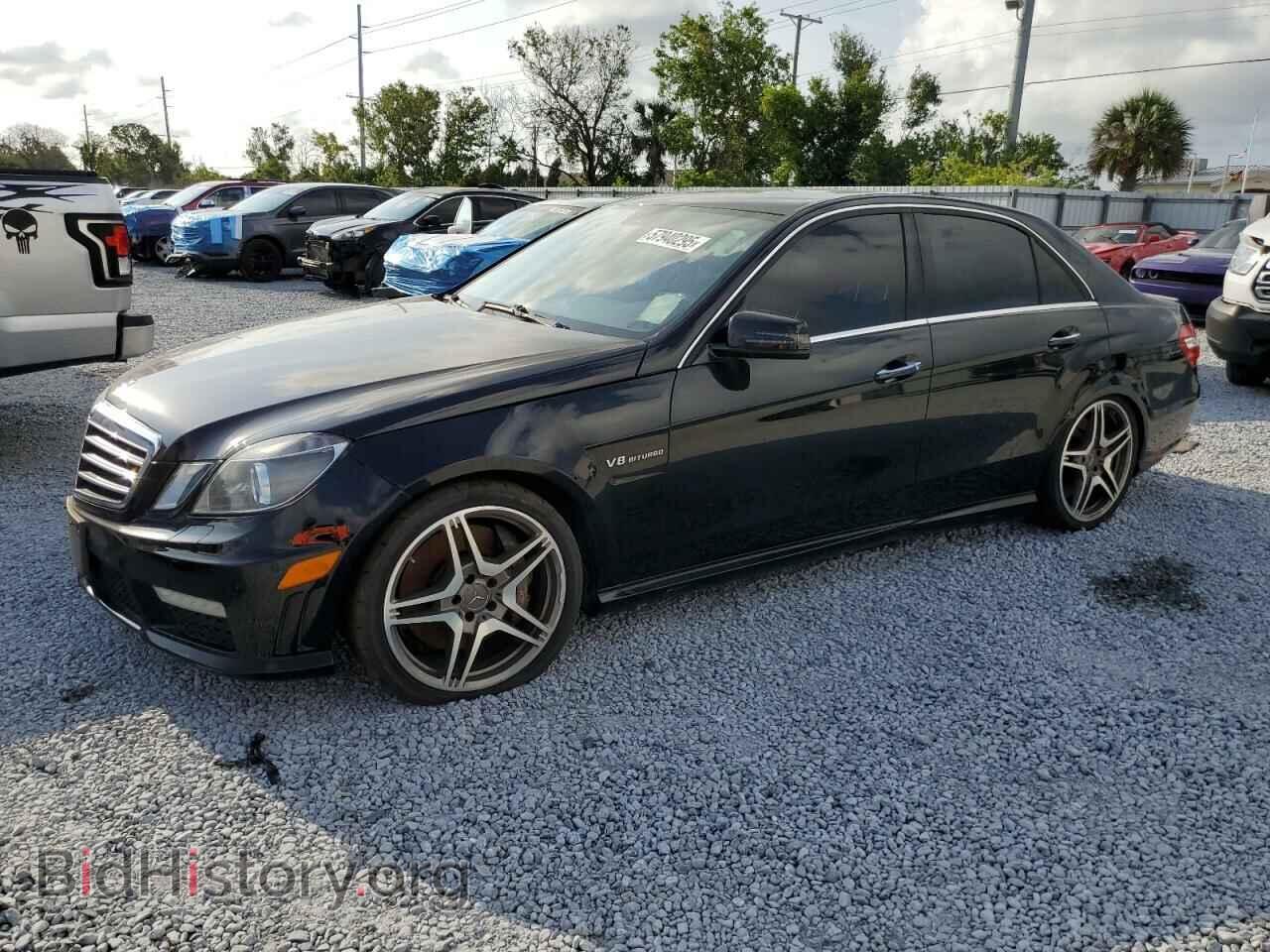 Photo WDDHF7EBXCA632691 - MERCEDES-BENZ E-CLASS 2012