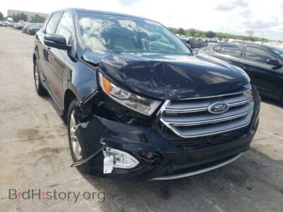 2015 Ford EDGE Edge SEL, black — VIN 2FMTK3J80FBB02138, Copart