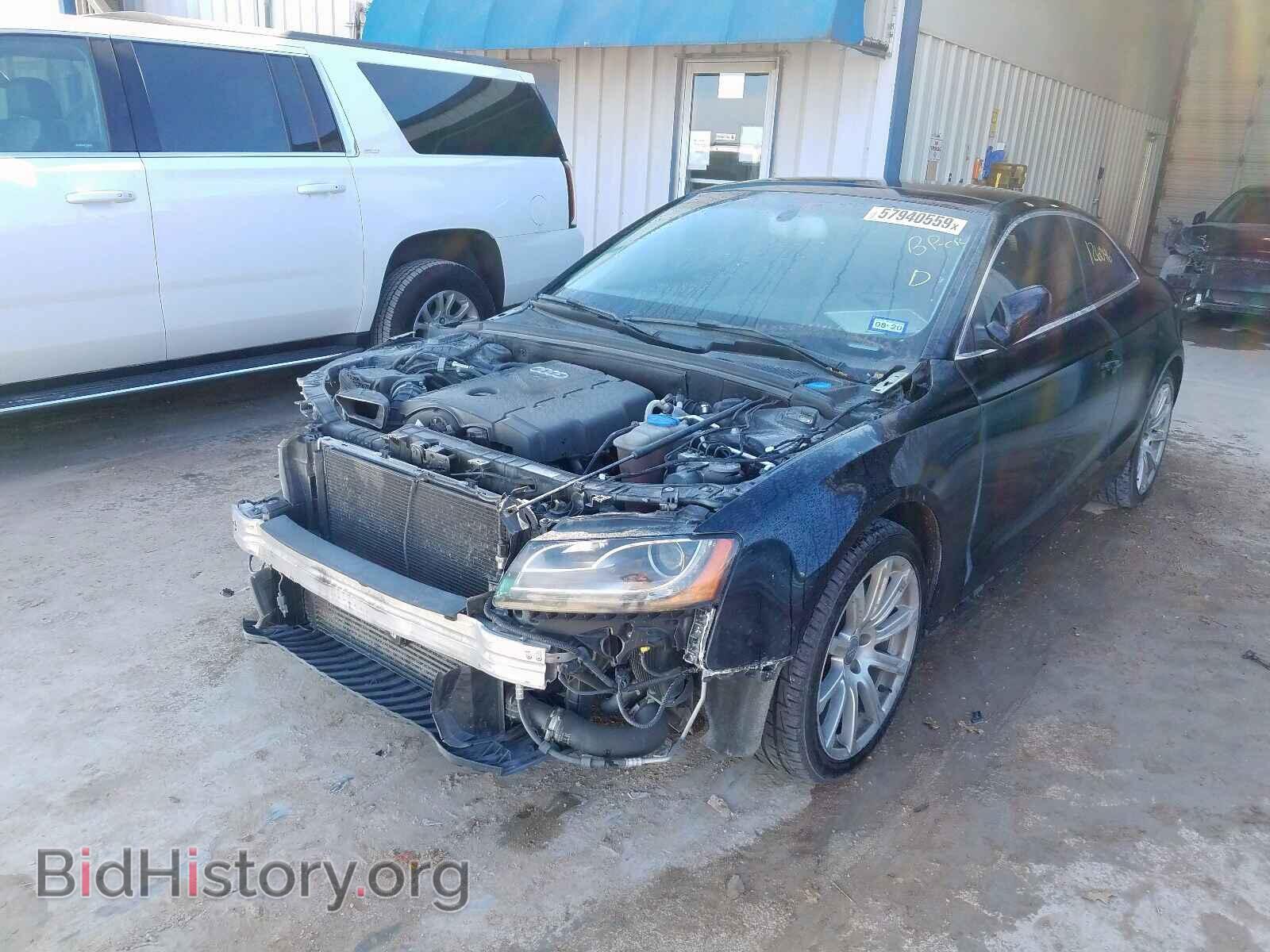 2012 AUDI A5 PREMIUM - VIN: WAURFAFR2CA001910 - Фото 2