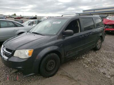 2011 Dodge CARAVAN Grand Cara, серый — VIN 2D4RN4DG9BR791485, Copart