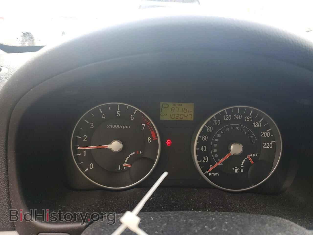 2007 HYUNDAI ACCENT - VIN: KMHCN45C87U165706 - Фото 9