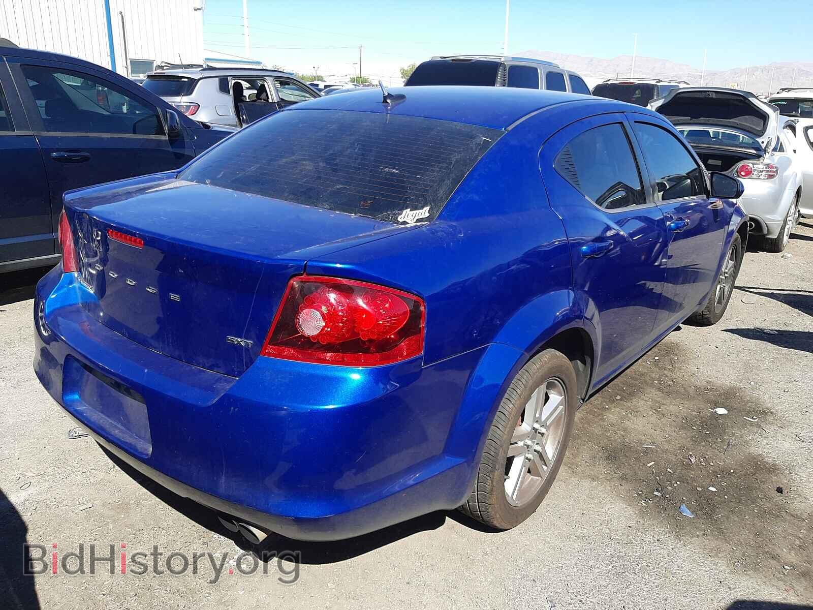 2012 DODGE AVENGER - VIN: 1C3CDZCB1CN218043 - Фото 4