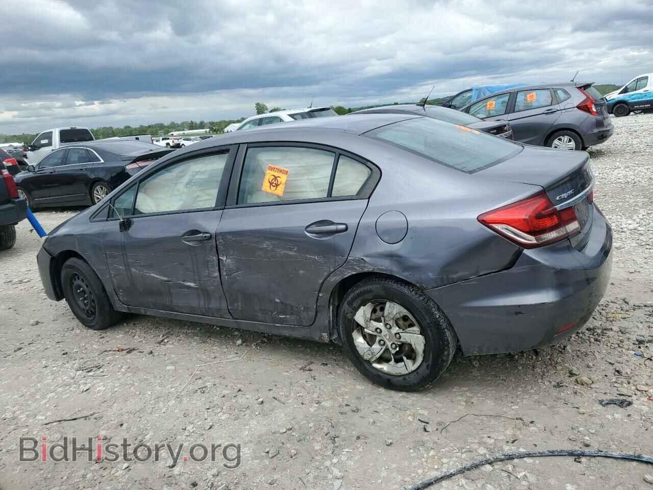 2014 HONDA CIVIC - VIN: 19XFB2F59EE245378 - Фото 2