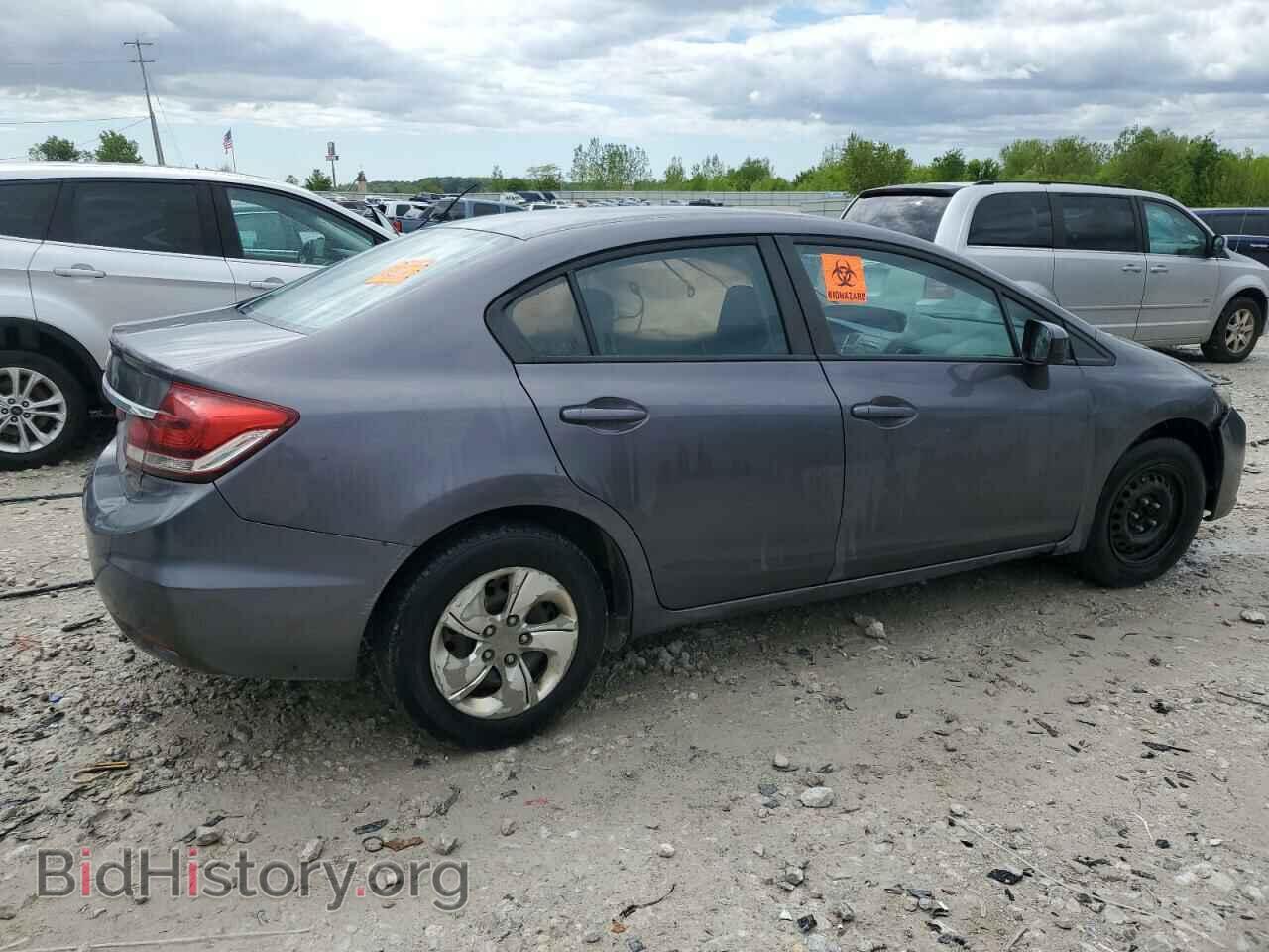 2014 HONDA CIVIC - VIN: 19XFB2F59EE245378 - Фото 3