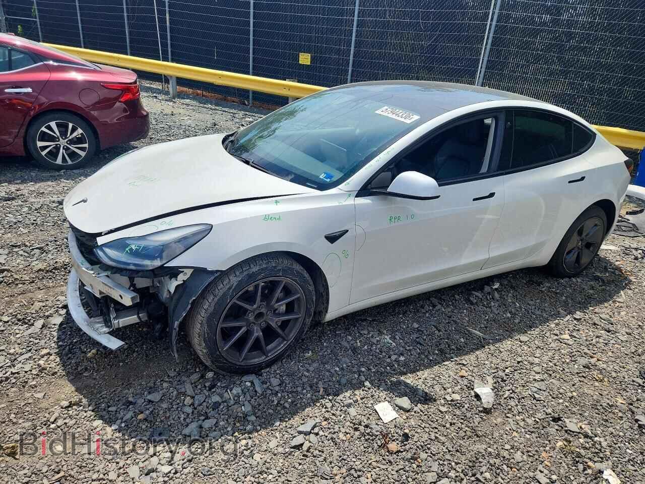 Photo 5YJ3E1EA6MF076156 - TESLA MODEL 3 2021