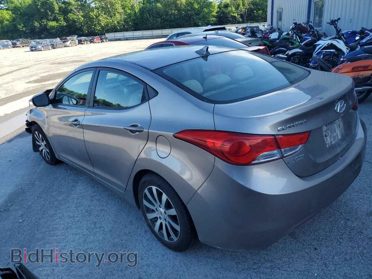 2012 HYUNDAI ELANTRA - VIN: 5NPDH4AE9CH084435 - Фото 2