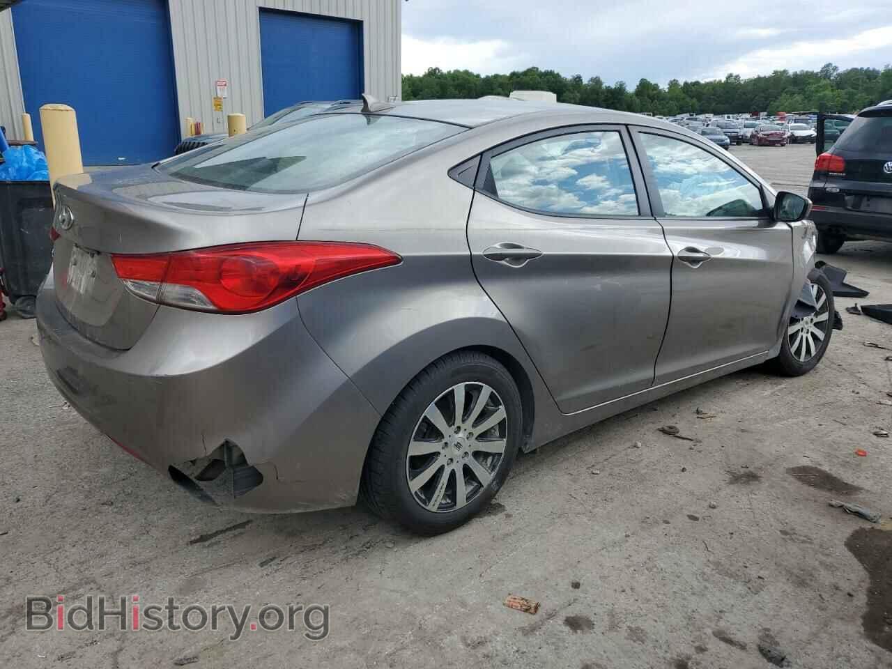2012 HYUNDAI ELANTRA - VIN: 5NPDH4AE9CH084435 - Фото 3