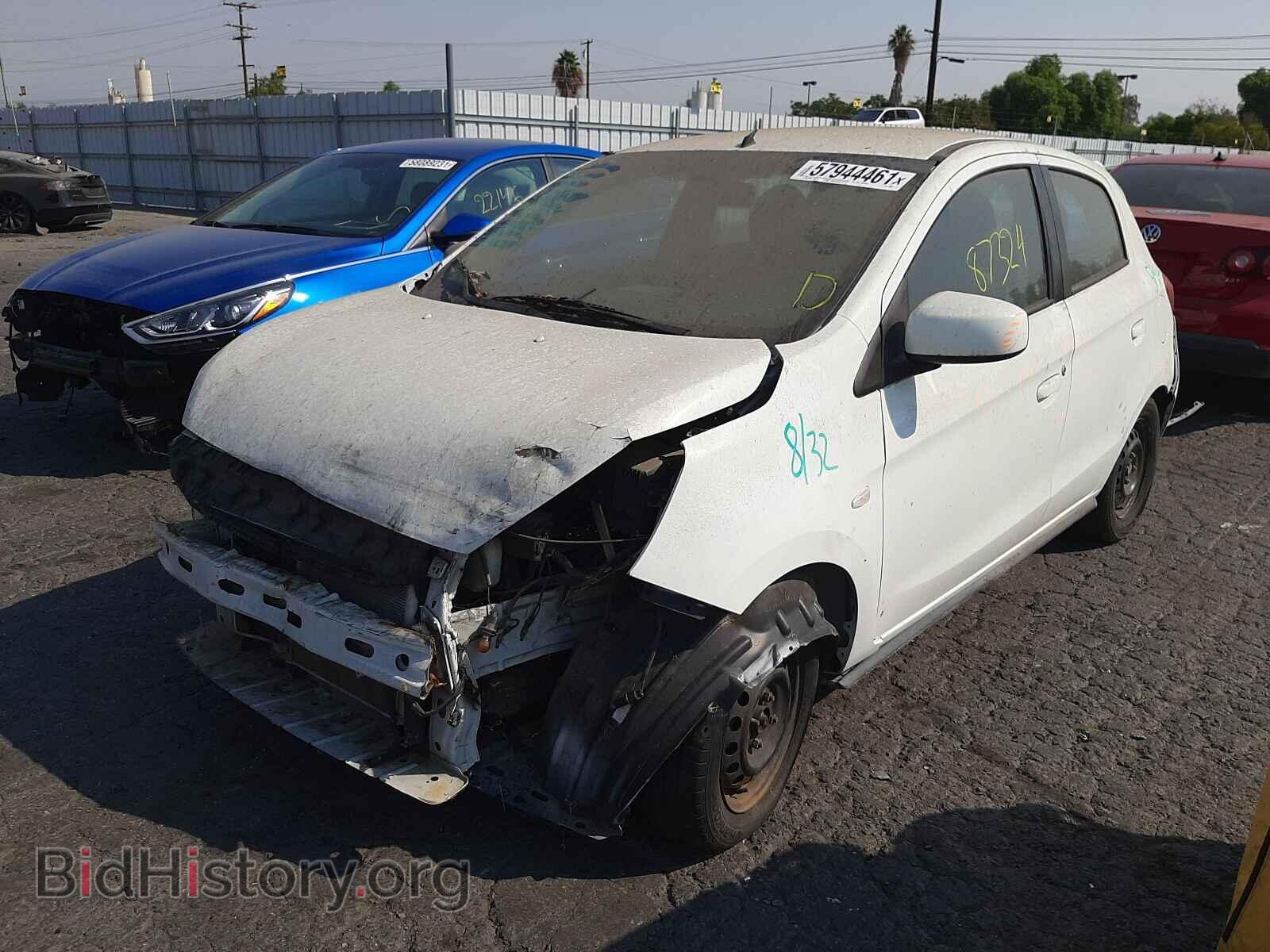 2014 MITSUBISHI MIRAGE - VIN: ML32A3HJ2EH009573 - Фото 2
