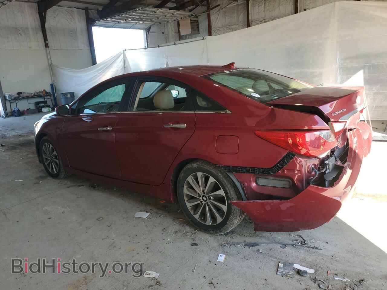 2014 HYUNDAI SONATA - VIN: 5NPEC4AC3EH876908 - Фото 2