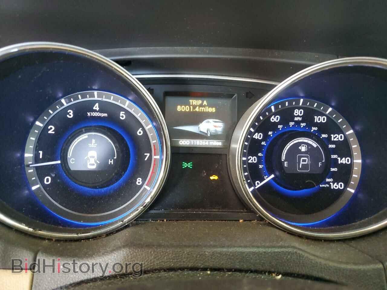 2014 HYUNDAI SONATA - VIN: 5NPEC4AC3EH876908 - Фото 9