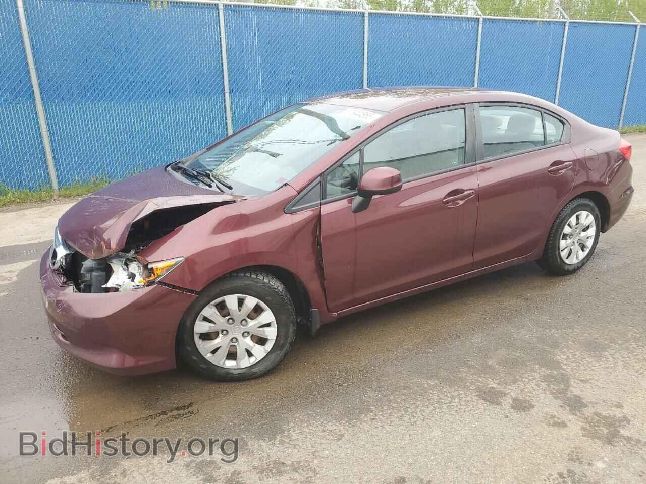 Photo 2HGFB2F44CH063193 - HONDA CIVIC 2012