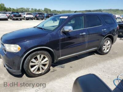 2011 Dodge DURANGO Crew, charcoal — VIN 1D4SD4GT0BC630268, Copart