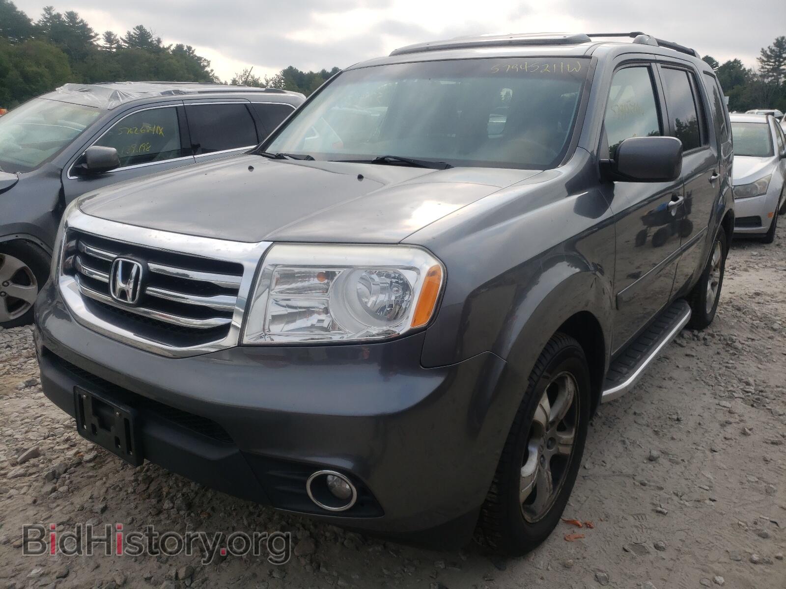 2012 HONDA PILOT - VIN: 5FNYF4H74CB003712 - Фото 2