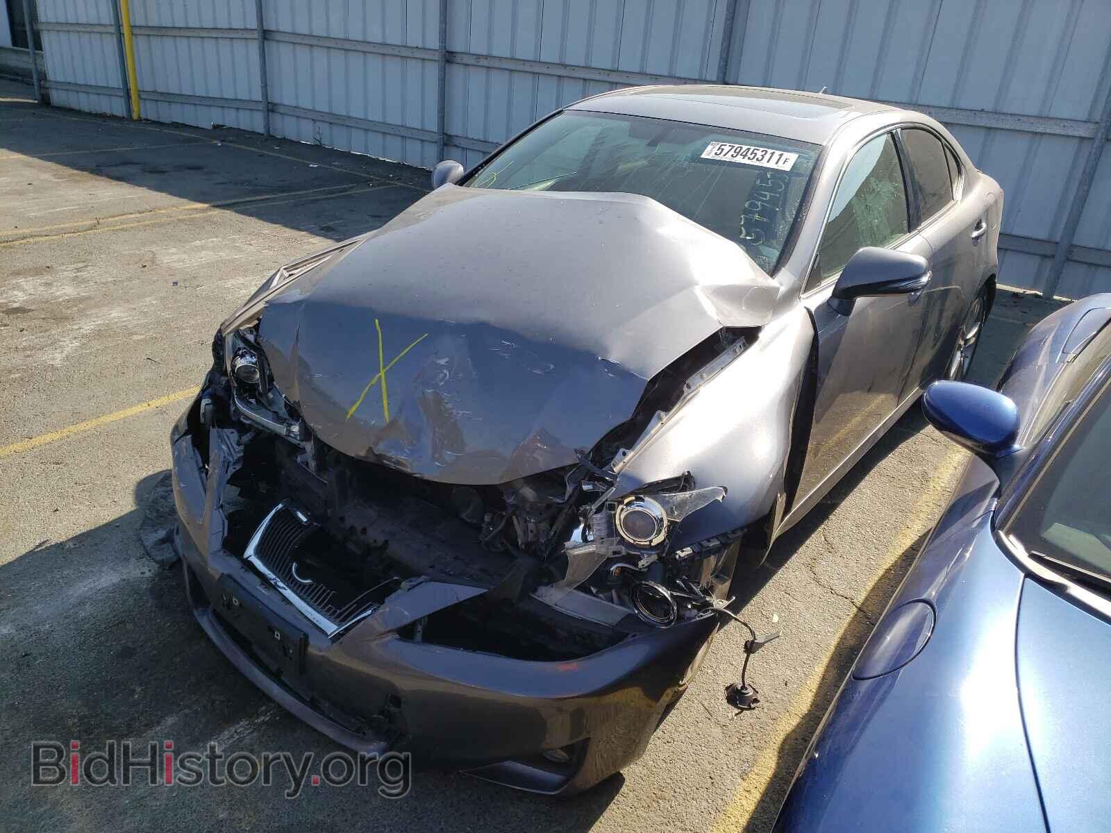 2012 LEXUS IS - VIN: JTHBF5C25C5166120 - Photo 2