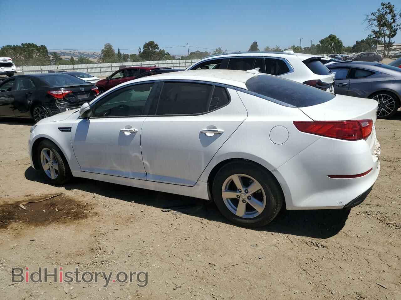 2015 KIA OPTIMA - VIN: 5XXGM4A73FG490043 - Фото 2