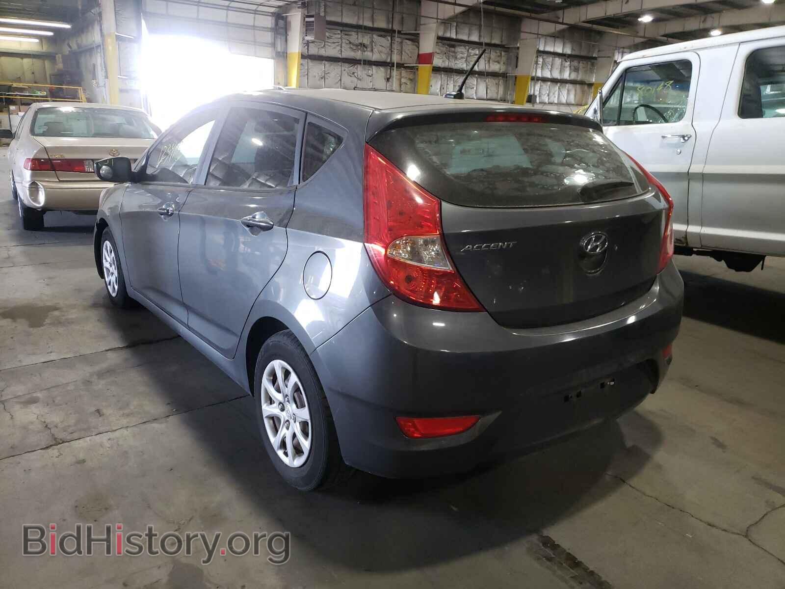 2012 HYUNDAI ACCENT - VIN: KMHCT5AEXCU023872 - Фото 3