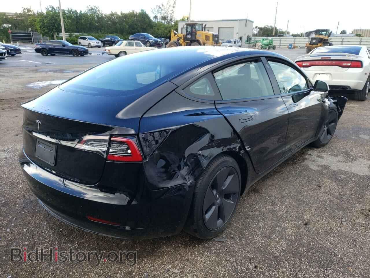2022 TESLA MODEL 3 - VIN: 5YJ3E1EA7NF185310 - Фото 4