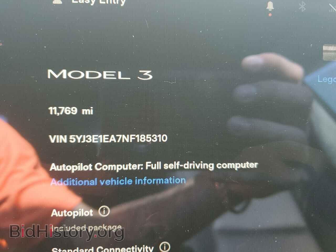 2022 TESLA MODEL 3 - VIN: 5YJ3E1EA7NF185310 - Фото 8