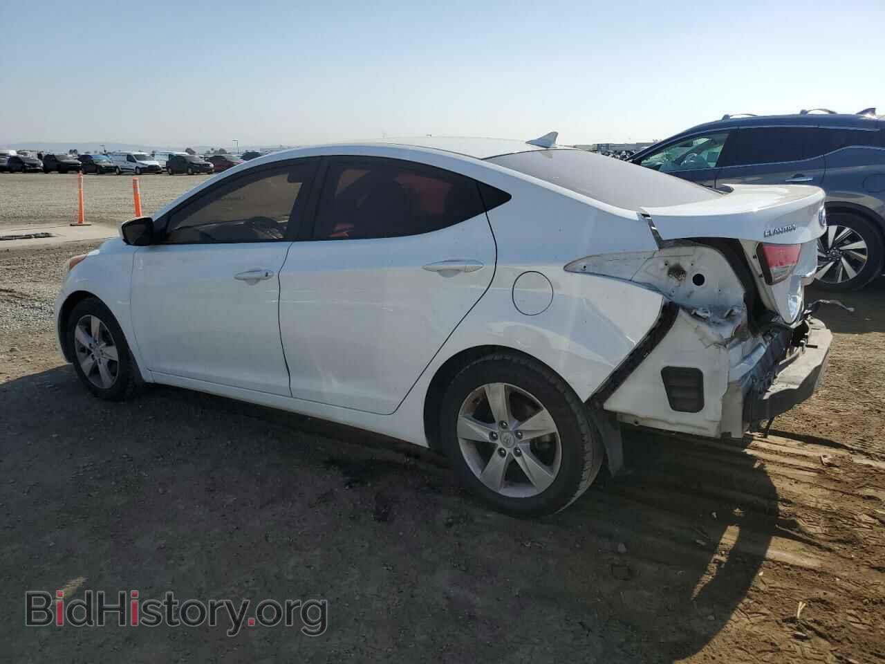 2012 HYUNDAI ELANTRA - VIN: 5NPDH4AE2CH139193 - Фото 2