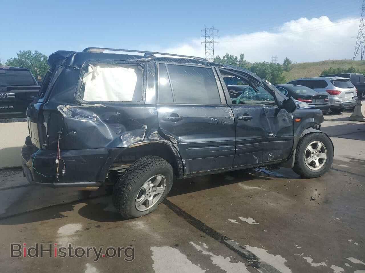 2006 HONDA PILOT - VIN: 2HKYF18646H520634 - Фото 3