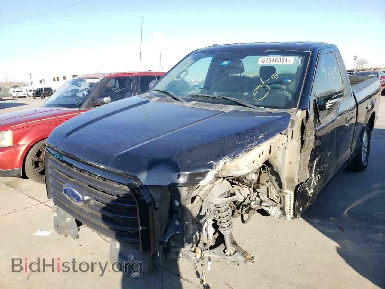 2016 FORD F150 - VIN: 1FTMF1C80GKD62643 - Фото 2